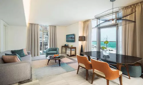 هتل د ایت پالم بیچ ریزورت دبی